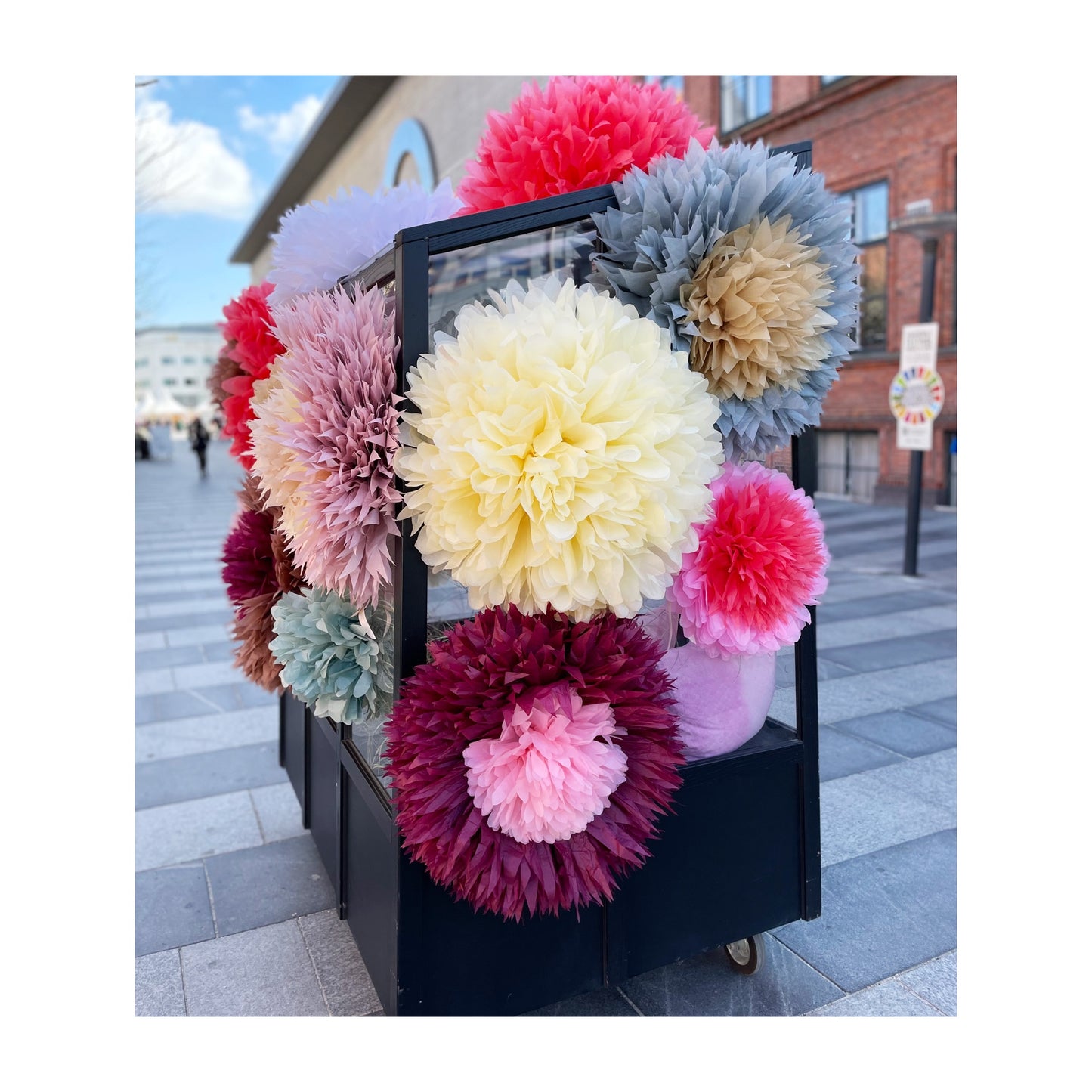 Silkepapir blomster workshop 27. september kl. 9-12