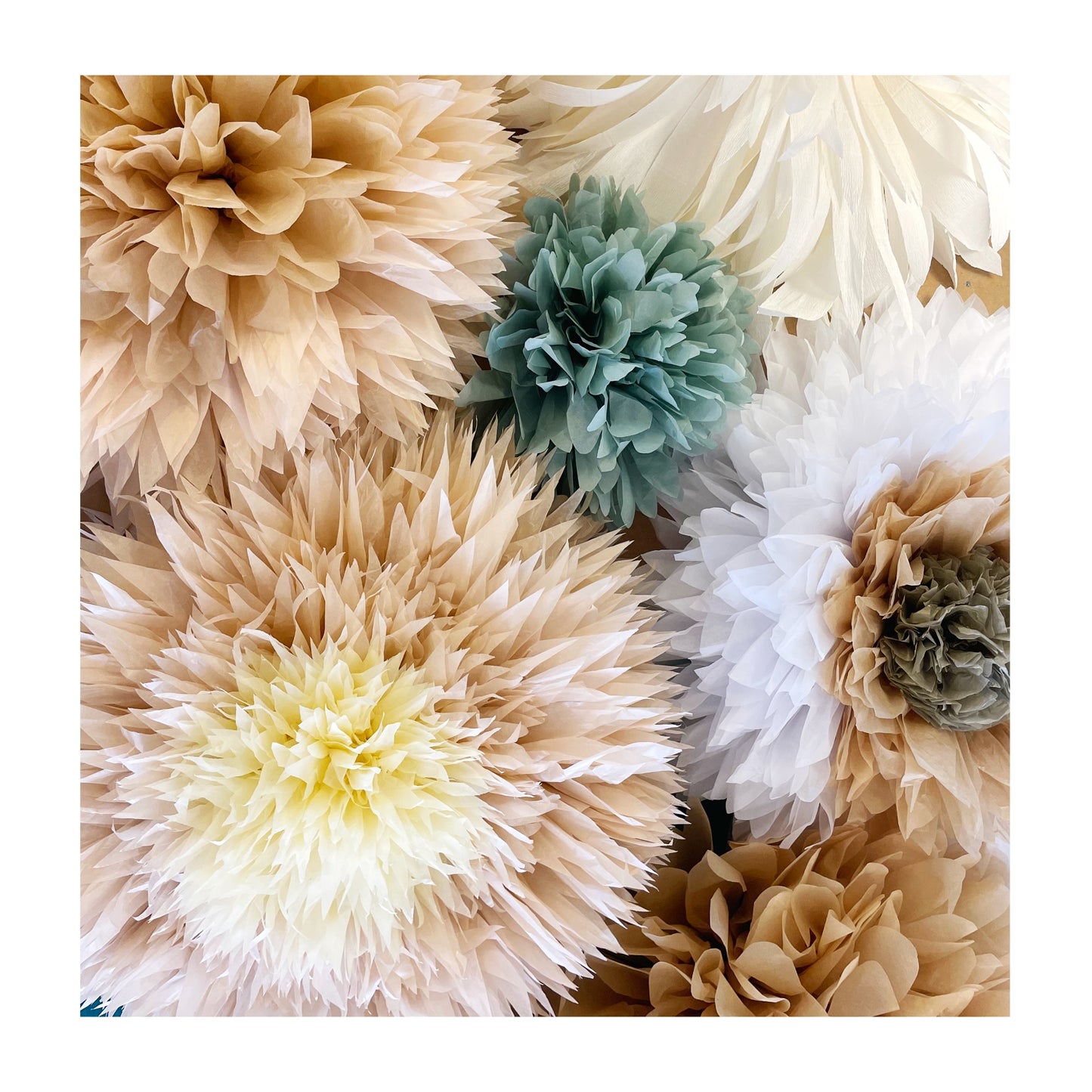 Silkepapir blomster workshop 27. september kl. 9-12