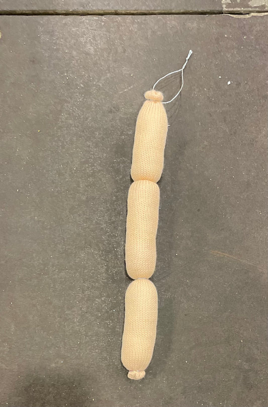 Frankfurter strikket pølse